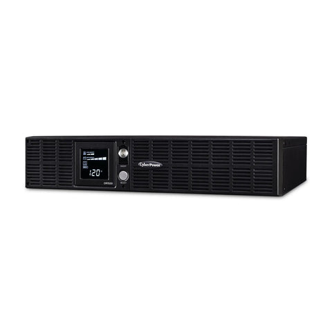 1500VA 900W Smart LCD UPS System With Eight Outlets AVR 2U Rack And Tower Battery Backup For Servers And Networking Gear App Control Plug And Play Real Time Status And Surge Protection