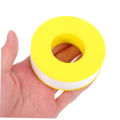 Hand holding High Temp PTFE Sealing Tape Thread Sealant For Water Leaks, Pipe Tape For Faucets, Easy Install, Corrosion Resistant