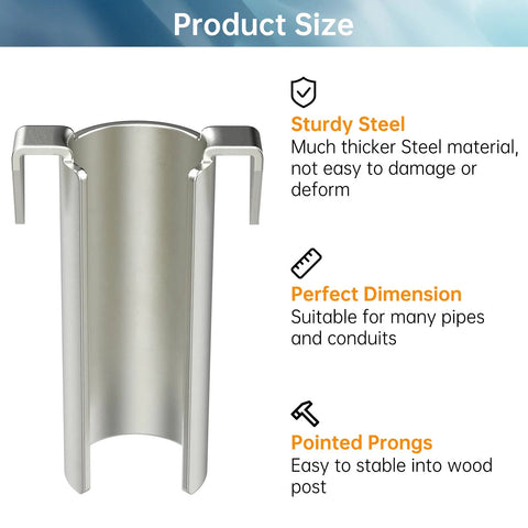 Smart Shield Nail Guard For Wire And Cable Protection, Heavy Duty Steel Nail Guard described with sturdy steel material and size