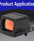 Two Size Screw Kit For Battery Tray Of Holosun Optics Includes Installation Tools Ten Point Nine Grade Carbon Steel With Blue Threadlocker Compatible With 407k 507k 407c 508c 508t 509t ACSS Vulcan And Comp Models shown installed on optic.