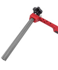 Heavy-Duty Benchtop Quick Clamp with 20mm extended aluminum alloy build and two dovetail pins for woodworking