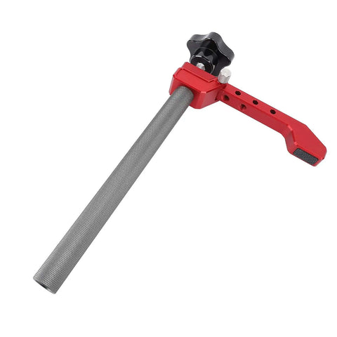 Heavy-Duty Benchtop Quick Clamp with 20mm extended aluminum alloy build and two dovetail pins for woodworking
