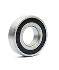 R14 2RS Deep Groove Ball Bearing Set Of 2 With Double Rubber Seals Pre Lubricated 7/8 Inch Bore shown in close-up