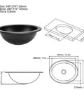 Real Deal Heavy Duty 304 Stainless Steel Round Tub Drain Featuring A Slick Black Coating And Rock Solid 40Mm Outlet For Totally Hassle Free Upgrades And Serious Long Term Durability In Any Home, black bowl dimensions.