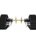 Heavy Duty 600mm Rear Axle Track Kit For Go Kart UTV Buggy Quad ATV Snow Sand Snowmobile With Rear Wheel And Electric Motor Pro Replacement Track Assembly front view
