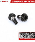 Two Piece 34T Main Differential Helical Gear And 14T Input Gear Set for Arrma 1/10 Scale RC Cars, high strength steel, genuine materials