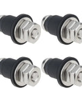 4 Pack RV Water Tank Level Sensors with 5mm screw in probes, 5/8x1x3/8 inch quick install for fresh water and holding tanks