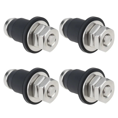 4 Pack RV Water Tank Level Sensors with 5mm screw in probes, 5/8x1x3/8 inch quick install for fresh water and holding tanks