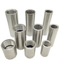 Heavy Duty 304 Stainless Steel Barrel Coupling Pipe Fitting Connector With Bspp Female Threads 1 4 To 2 Inch arrangement of pipe connectors