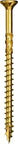 Bulk Size 10 By 3-1/8 Inch Gold Screws, 1500 Count, Pro-Grade Multi-Purpose Construction Screws With Fast Bite Tip And Zip-Tip Self-Tapping