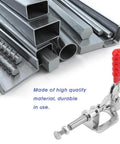 Toggle Clamp With Quick Release For Woodworking Jigs And Fixtures, 330.69 Lbs Holding Capacity, Push Pull Action, Model GH 302 FM