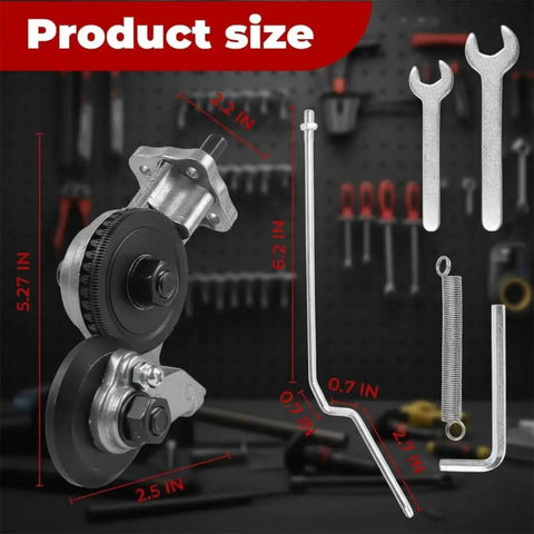 Turn Any Drill Into A Sheet Metal Cutter With This Titanium Drill Nibbler Attachment For Electric Drills Cutting Metal