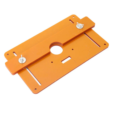 Top Notch Router Table Plate And Heavy Duty Woodworking Insert For Seamless Milling Plus Quick Manual Planing Built Like A Tank For Shop Rigs Rock Solid Fit For Standard Trim Tools Today, orange resin construction.