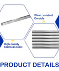 Six Pack Stainless Steel Square Bar Stock One Quarter Inch By One Quarter Inch By Twelve Inch Versatile Key Stock Product Details