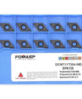 CNC Carbide Inserts Pro Grade DCMT 32.51 And DCMT 11T304 PM For Semi Finishing Turning On Steel With Chip Breaker Easy Chip Flow