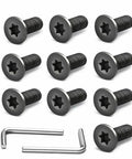 Top Shelf Ten Pack Number Six Forty Eight By One Quarter Inch Countersunk Torx Gunsmith Screws For Ruger Ten Twenty Two Rifles with wrenches.
