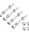 Diameter Five Sixteenth Inch And Length Two Point Four Inch Landing Gear Axle Shaft Drive Axle Nuts Four Piece Set