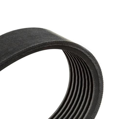 Hella Durable Heavy Duty Jointer Planer Drive Belt Replacement For Workshop Gear Premium Rubber Poly Rib Strap close-up view.