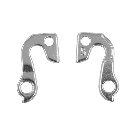 2 Pack Derailleur Hanger Replacement For Mountain And Road Bikes That Fits GT KHS Mongoose Aggressor Kestrel And More, aluminum