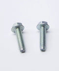 Close-up of two steel mounting bolts used in EC2GB12 Ground Bar Kit With 12 Terminal Positions For ES And PL Load Centers
