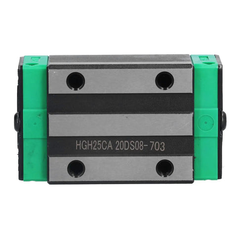 Heavy Duty Linear Slider Block Bearing Steel Rail Guide for CNC Machines and Automated Machinery Smooth Motion for Textile and Automotive Equipment Pro Grade HGH25CA block