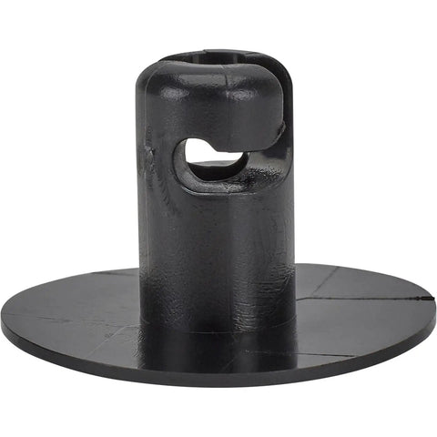 Close-up view of Extra Large Plastic Quarter Turn Fasteners Pack Of 10 Quick Grab Bump Latches With Half Inch Grip for toolboxes.