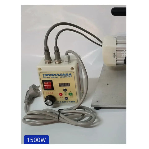 1500W Brushless Mini Electric Belt Sander 915x50mm High Speed Woodworking Tool With Rotatable Grinder motor controller with cables.