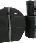 Heavy Duty Drum Flight Case Built For Standard Three Piece Kits Featuring Hella Thick Foam Padding and Rock Solid Latches