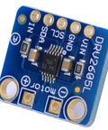 Close-up of Two Pack Haptic Motor Controller Driver Module With General Pin Interface DRV2605L for DIY projects and wearables.