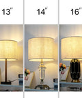 Super Easy Linen Drum Lampshade With Spider Fitter 16 Inch Top 16 Inch Bottom 12 Inch High Fits Table Bedside Lamp