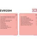 Contents list of 107 Piece First Aid Kit For 25 People With Metal Case, OSHA Compliant Emergency Supply Set, including bandages and antiseptics