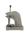 Side view of 2-Ton Heavy-Duty Arbor Press With Cast Iron Frame, 4-Position Steel Anvil, 8.47 Inch Max Height, 12 Inch Work Diameter