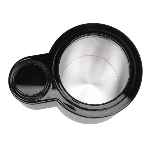 Portable Electric Car Cup Cooler Warmer And Heated Travel Coffee Mug With Aluminum Finish For Dash And Center Console.
