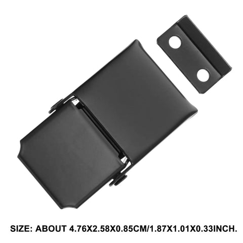 Loaded Hasp Toggle Latch Buckle Stainless Steel Two Pack Easy Installation Replacement Accessory For Storage Boxes