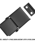 Heavy Duty Stainless Steel Hasp Buckle Toggle Latch Replacement 2 Pack For Storage Boxes Cabinets And Tool Boxes Black Easy Install