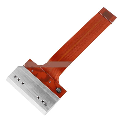 53mm 6530 Thermal Printhead 6330 Print Head Built For Videojet 407933 TTO Printer Linx TT750 angled view with metal base