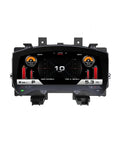 12.3 Inch LCD Dashboard Instrument Panel Upgrade For Nissan GT-R 2008-2015 Plug And Play Digital Cluster Smart Gauges Module Virtual Cockpit Replacement Kit Effortless Install With Stable Circuit High Temperature Tolerance Real Time Data Readouts mounted front view