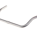 Stainless Steel Bullhorn Road Handlebar For Fixie And Road Bikes 540mm Long With 25.4mm Clamp Classic Bull Horn Style