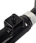 Bolt-On Rear Upper And Lower Adjustable Control Arm Kit With Rear Panhard Track Bar For 0-6 Inch Lift Fits 2009-2024 RAM 1500 And 2020-2024 Jeep Gladiator black steel adjustable arm end with grease fitting