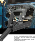 Awesome Handheld Plastic Rivet Gun With 40pc Heavy Duty Poly Nuts For DIY Fixes. in car door repair panel