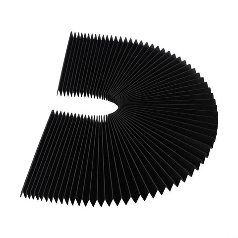 Heavy Duty Flexible Accordion Bellows Cover For Milling Machines And CNC Lathes Dust Oil Water Guard Shield Waterproof Three Proof Cloth 1.5M Length