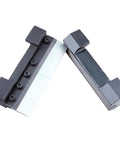 6 Inch Vise Mount Metal Brake Bender Attachment showing removable hardened finger dies one, two, three inches