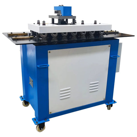 Rock Solid Heavy Duty Sheet Metal Seamer And Seam Lock Roller Machine With Quenched Alloy Rollers Pro Shop Grade Equipment For Aluminum Steel Jobs 1.5KW 220V