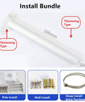 Installation bundle for 600W Solar Street Light Outdoor Waterproof Security Light With Motion Sensor Dusk To Dawn 6500K