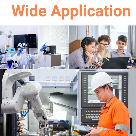 Split Type Digital Vibration Meter With LCD Display, Vibrometer And Vibration Analyzer For Measuring Vibration Speed, Acceleration And Displacement, Pro Grade Portable Vibration Tester For Mechanical, Electrical, Aerospace And Industrial Applications in labs