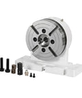 Beat Down Tough 170mm Lathe Disc Brake Tailstock featuring slick pneumatic hydraulic precision clamping, includes mounting hardware.