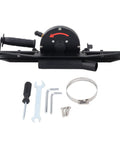 Portable Electric Tile Chamfering Machine For 45 Degree Bevel Trimming On Ceramic Metal And Stone With A Heavy Steel Frame, includes tools.