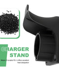 Tough As Nails Ev Charger Holder For SAE J1772 Plugs wall mount hanger made of PA material for heat dissipation.