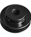 MINERGUY V-belt pulley, 2.5 in OD, 5/8 in bore, single groove, cast iron, front view