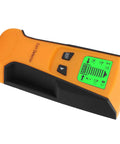 Rcniso Wall Scanner, 3 in 1 Wood Studs Finder with LCD Backlight showing easy-to-read controls and functionality for detection.